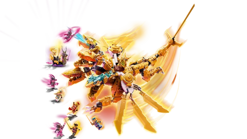 NINJAGO LLOYD'S GOLDEN ULTRA DRAGON