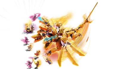 NINJAGO LLOYD'S GOLDEN ULTRA DRAGON