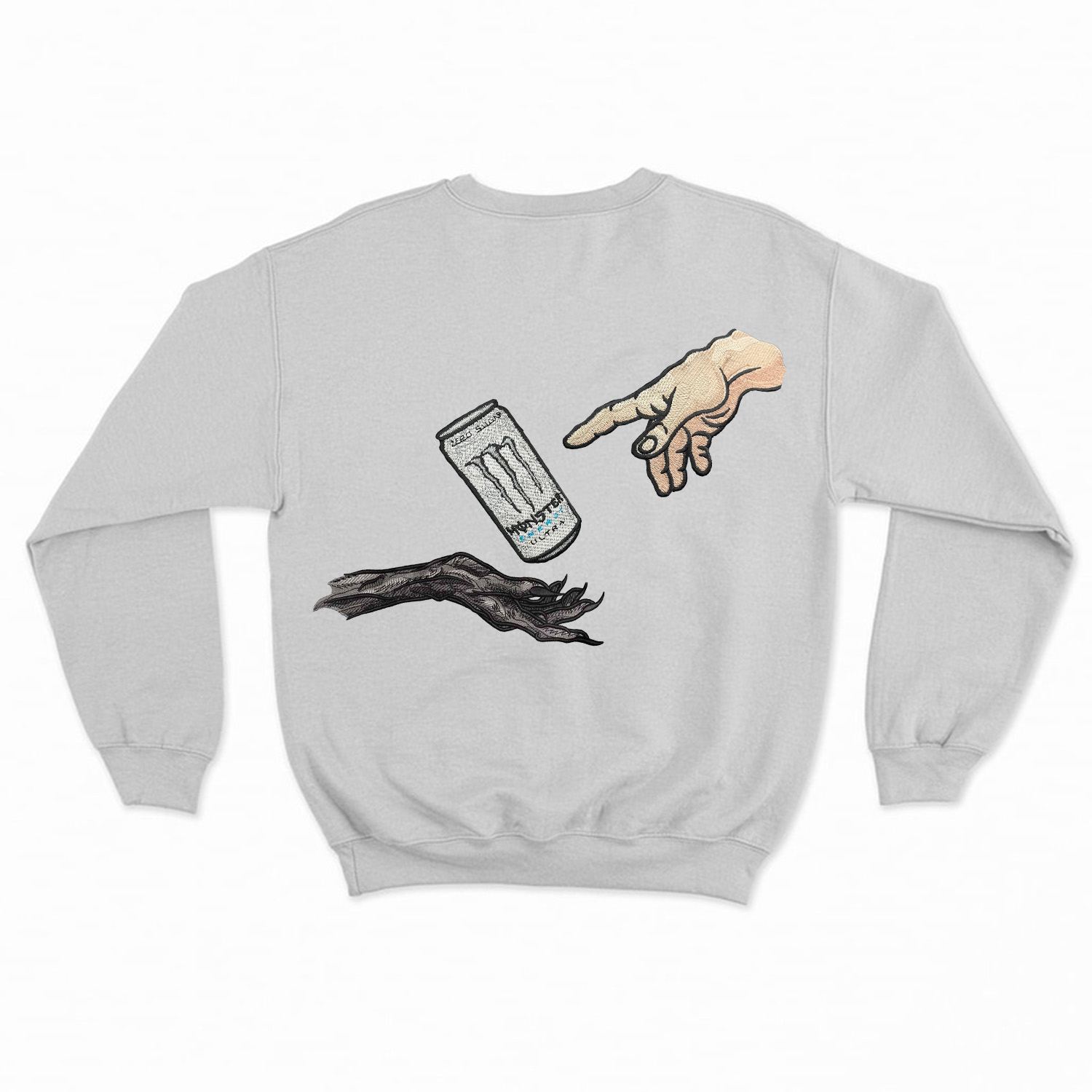 Gym | Holy Pump by White Monster Printed Sweater