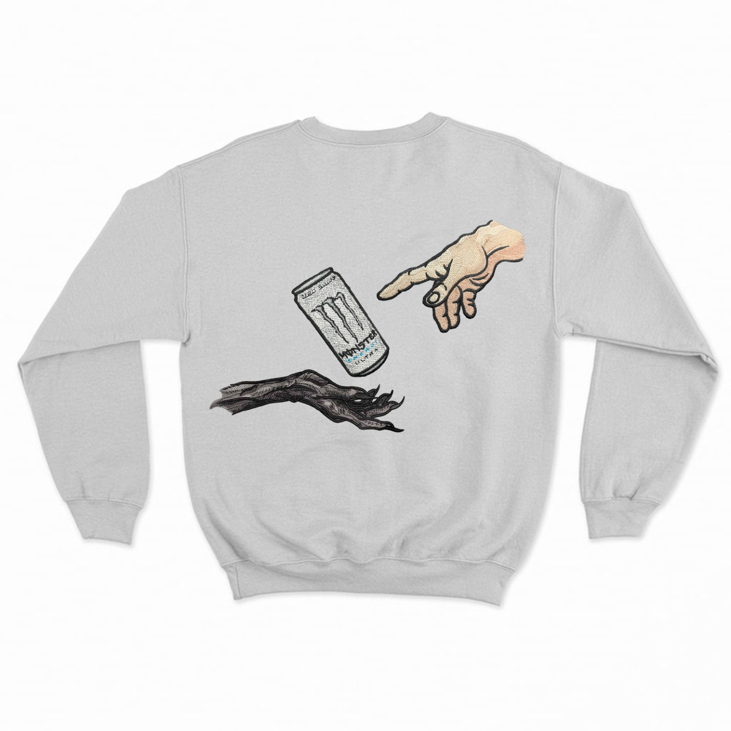 Gym | Holy Pump by White Monster Printed Sweater