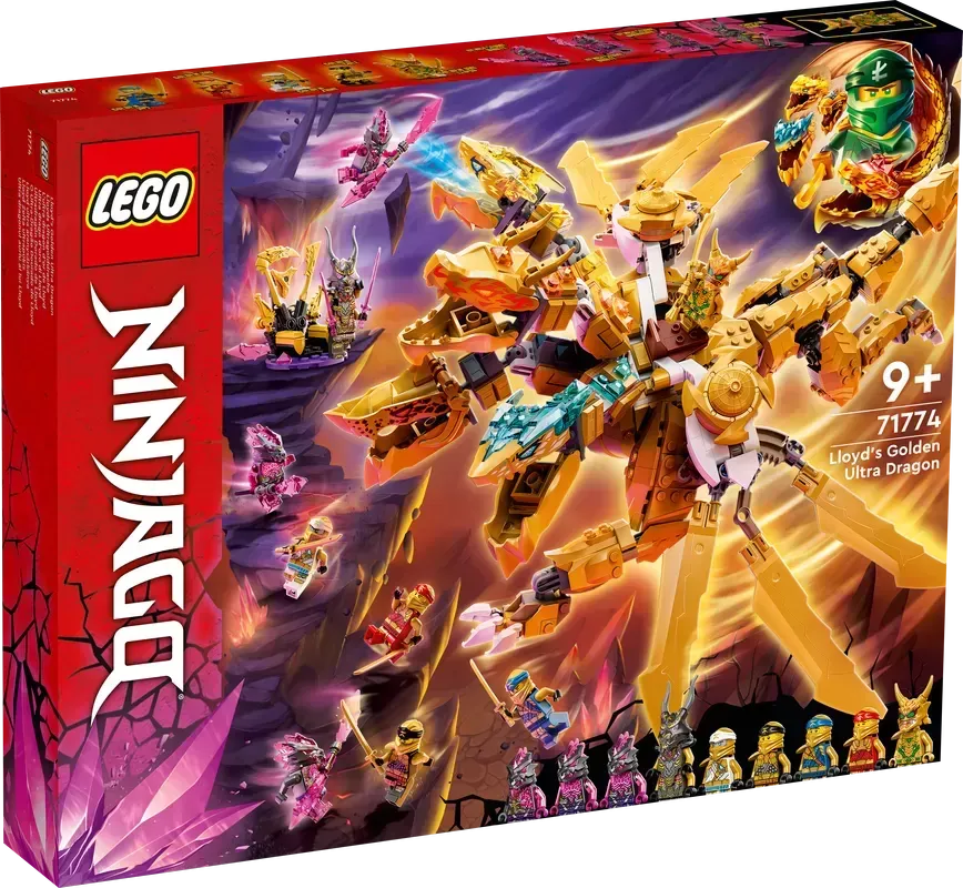 NINJAGO LLOYD'S GOLDEN ULTRA DRAGON