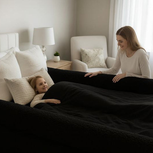 PLUSH™ BORDERED BED SHEET