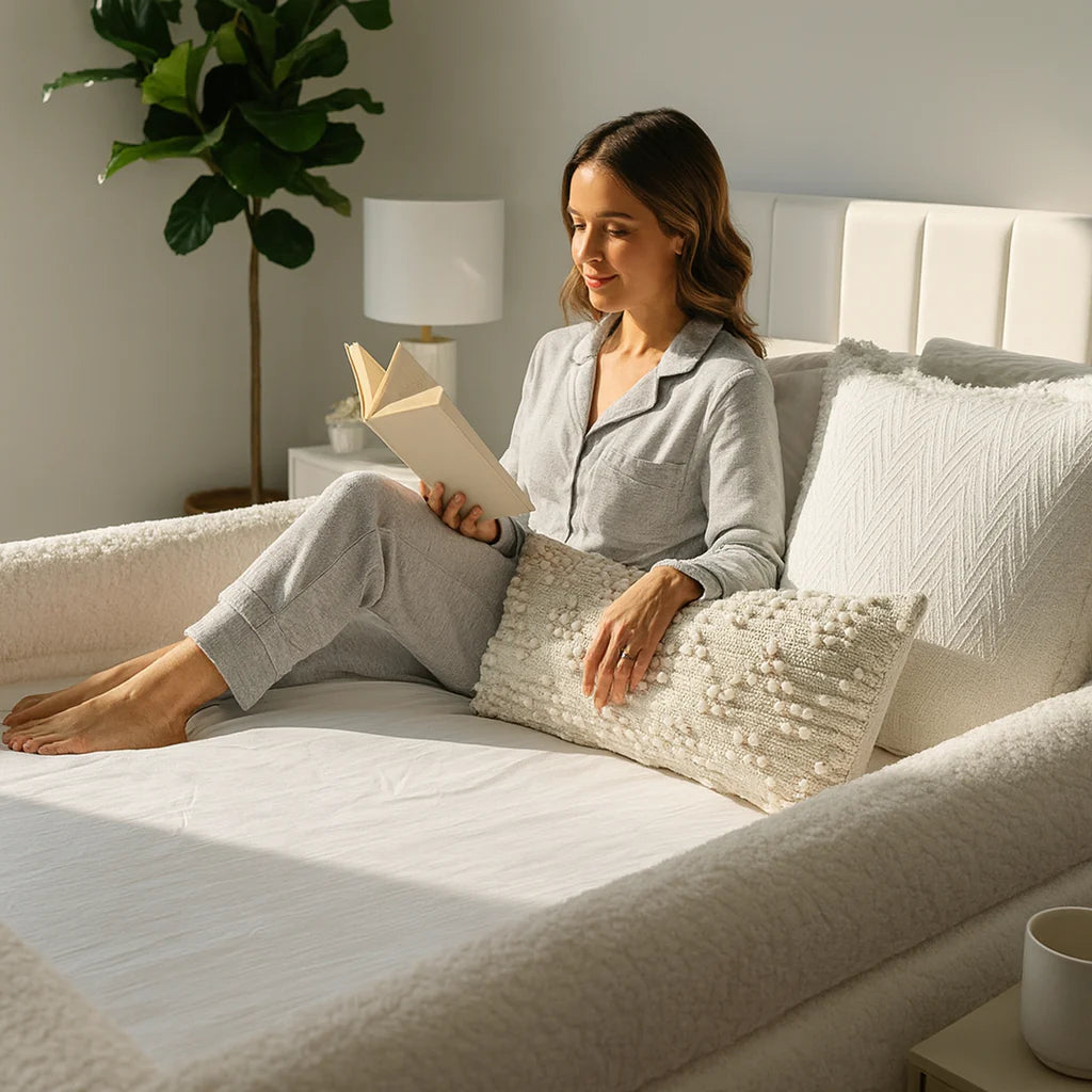 PLUSH™ BORDERED BED SHEET