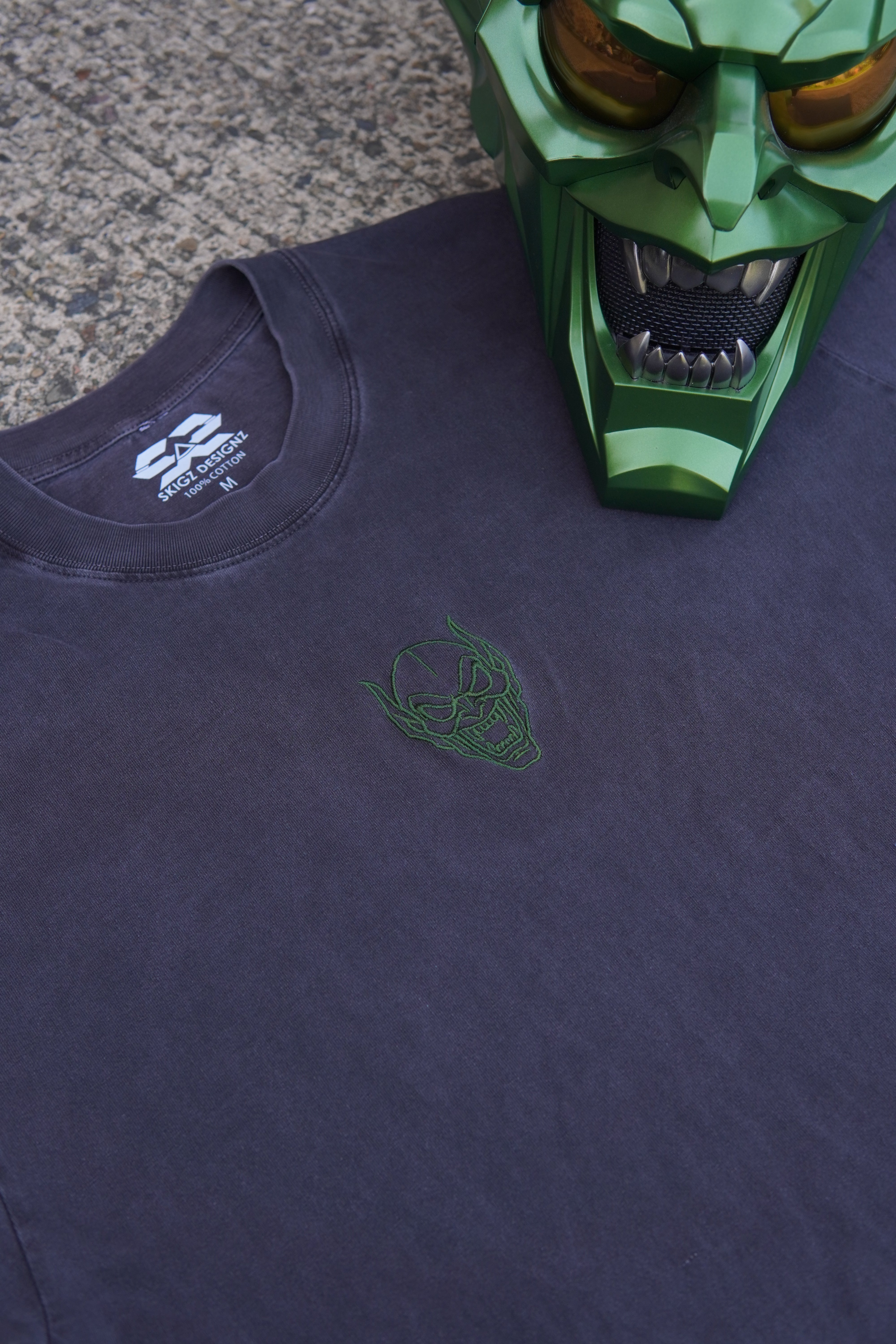Green XX Goblin Rage Vintage Oversized T-Shirt