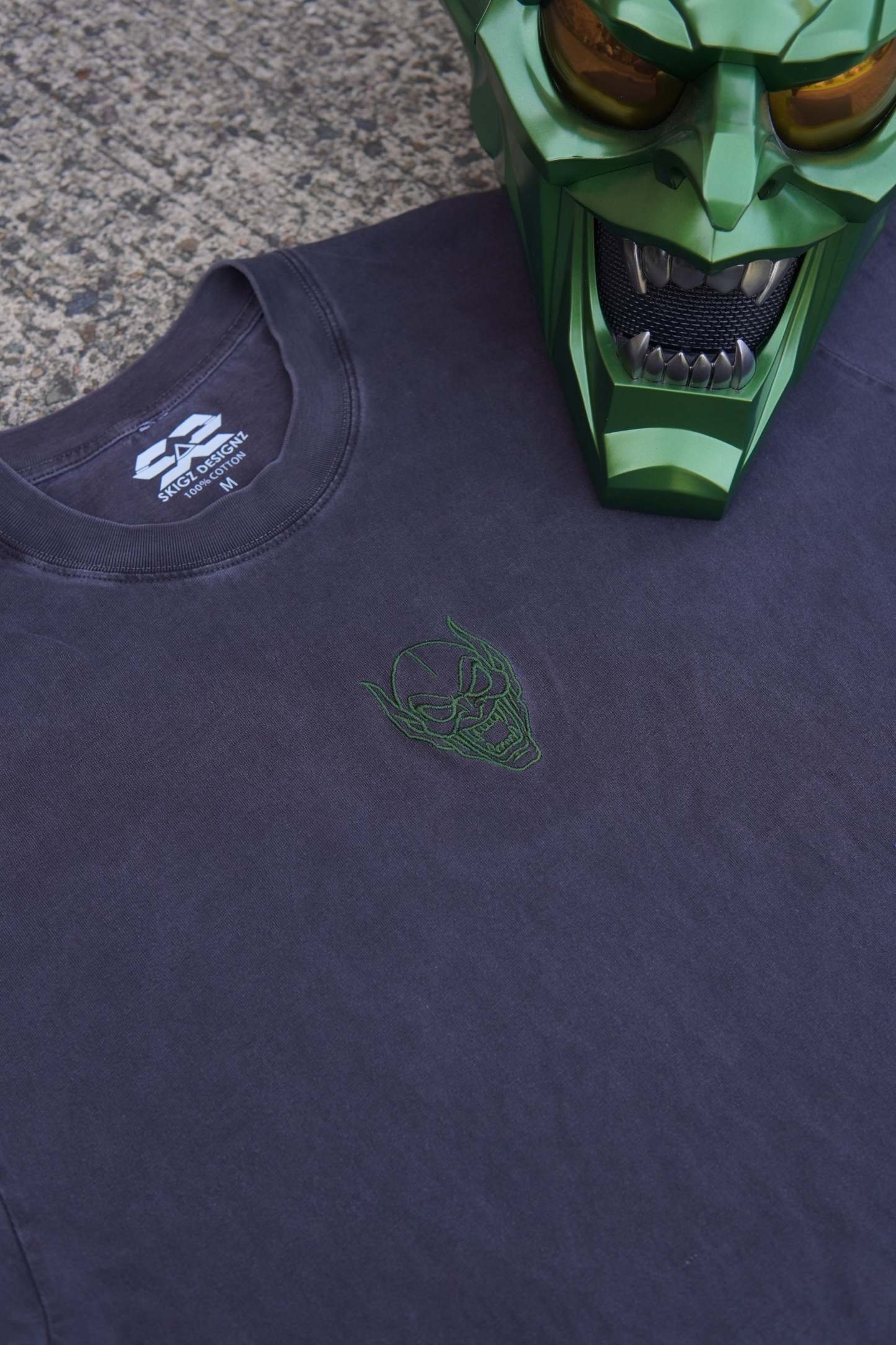 Green XX Goblin Rage Vintage Oversized T-Shirt