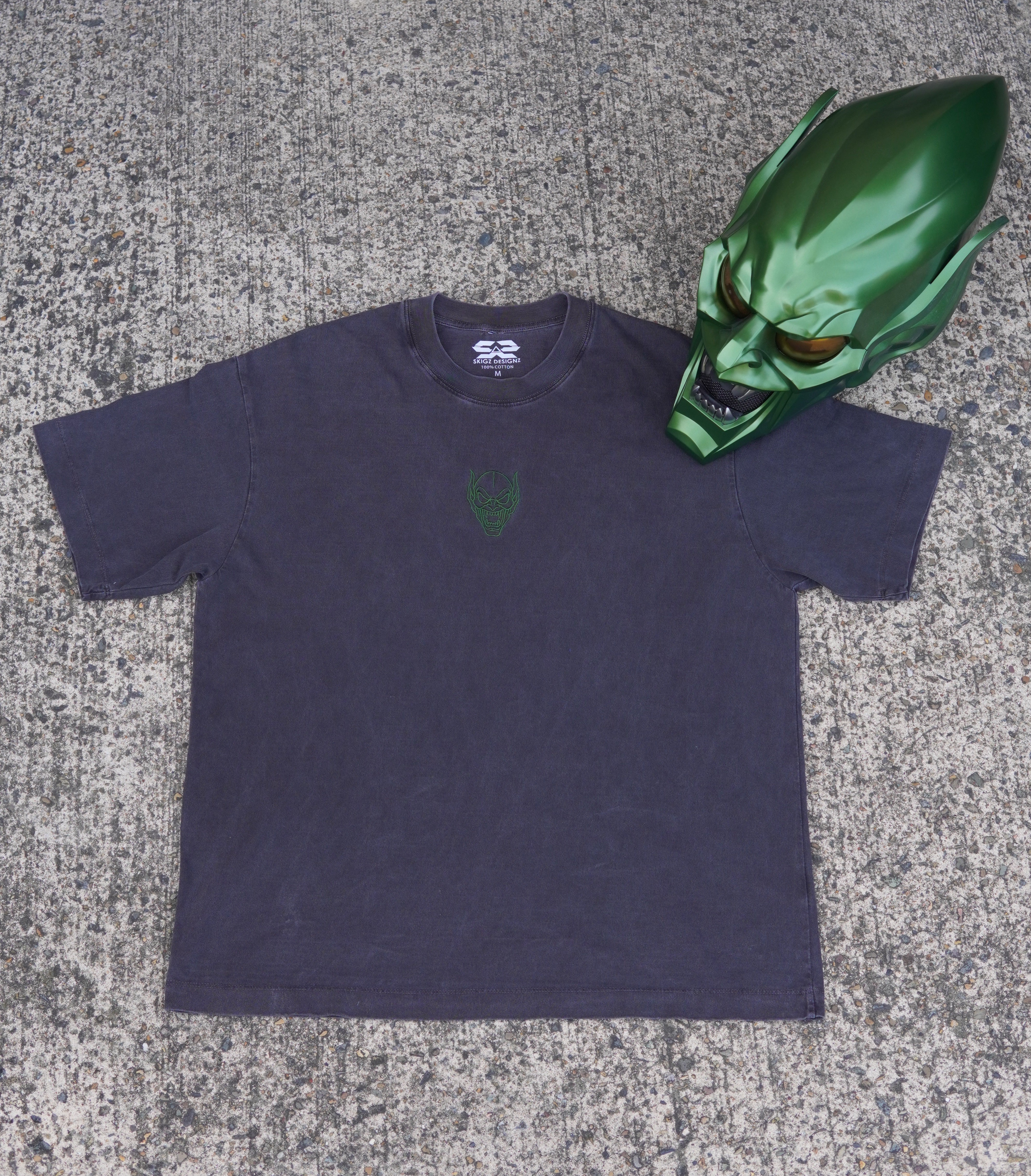 Green XX Goblin Rage Vintage Oversized T-Shirt