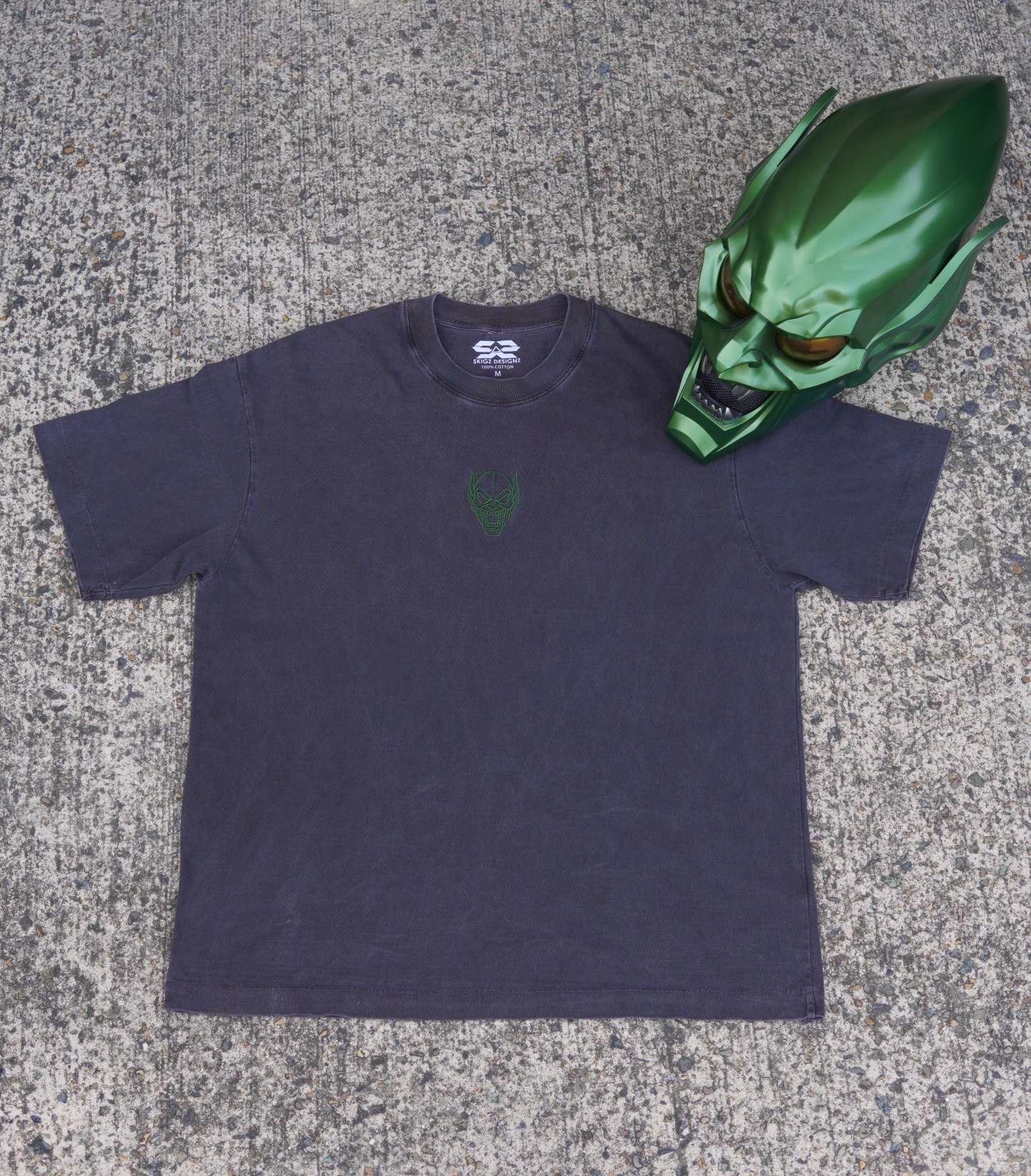 Green XX Goblin Rage Vintage Oversized T-Shirt