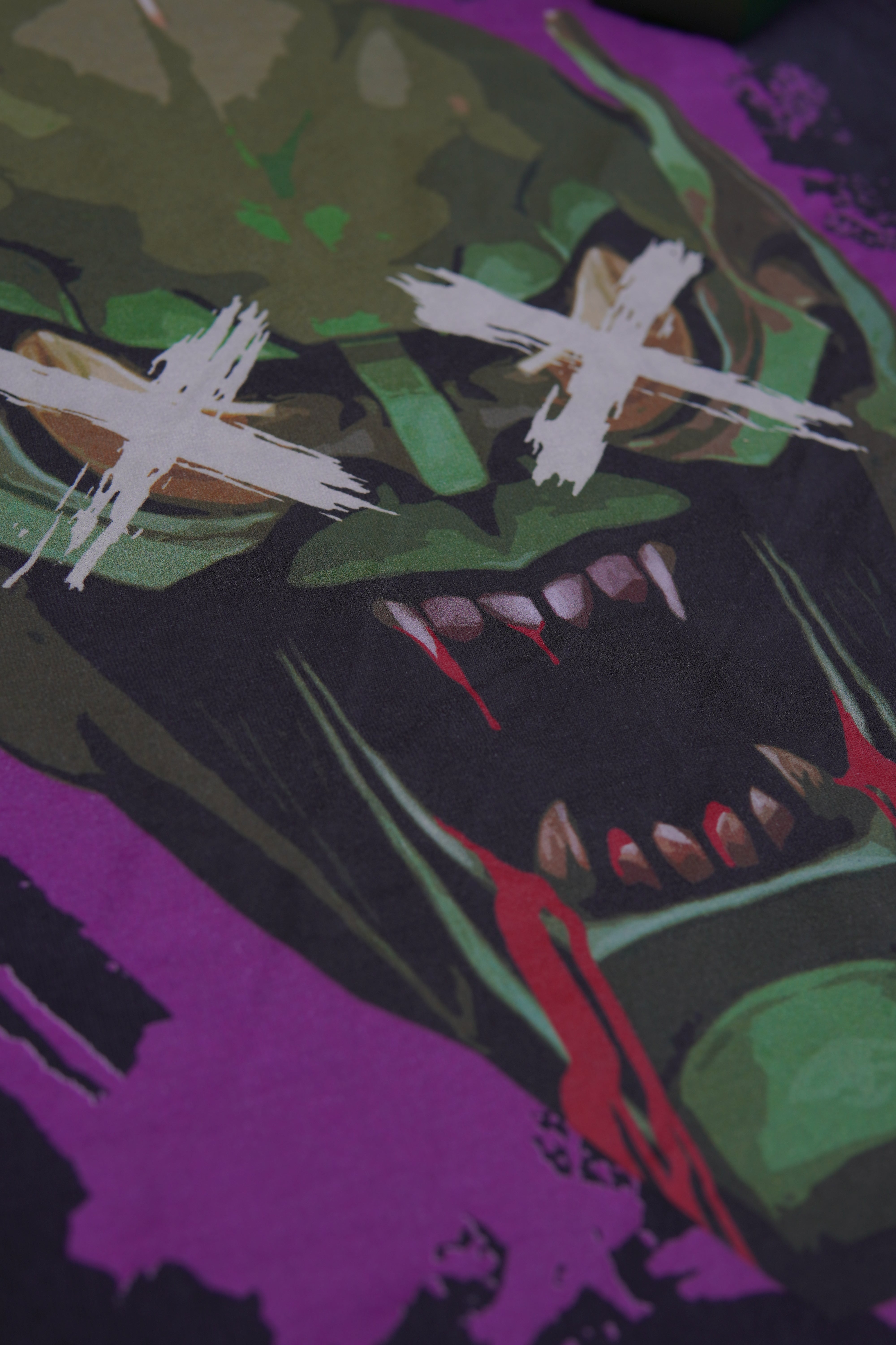 Green XX Goblin Rage Vintage Oversized T-Shirt