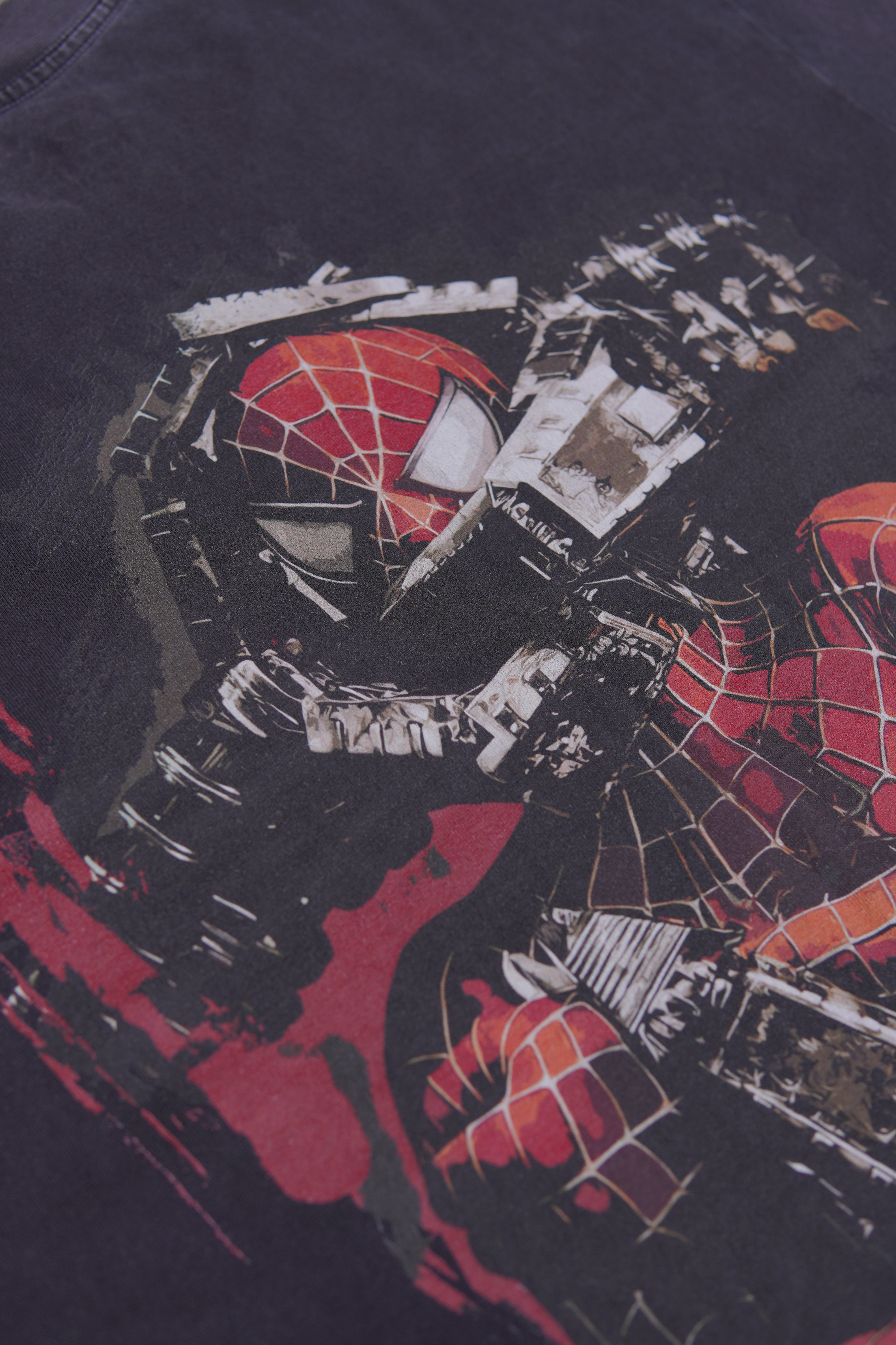 Spider-Man vs Doc Ock Vintage Oversized T-Shirt 