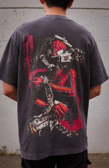 Spider-Man vs Doc Ock Vintage Oversized T-Shirt 
