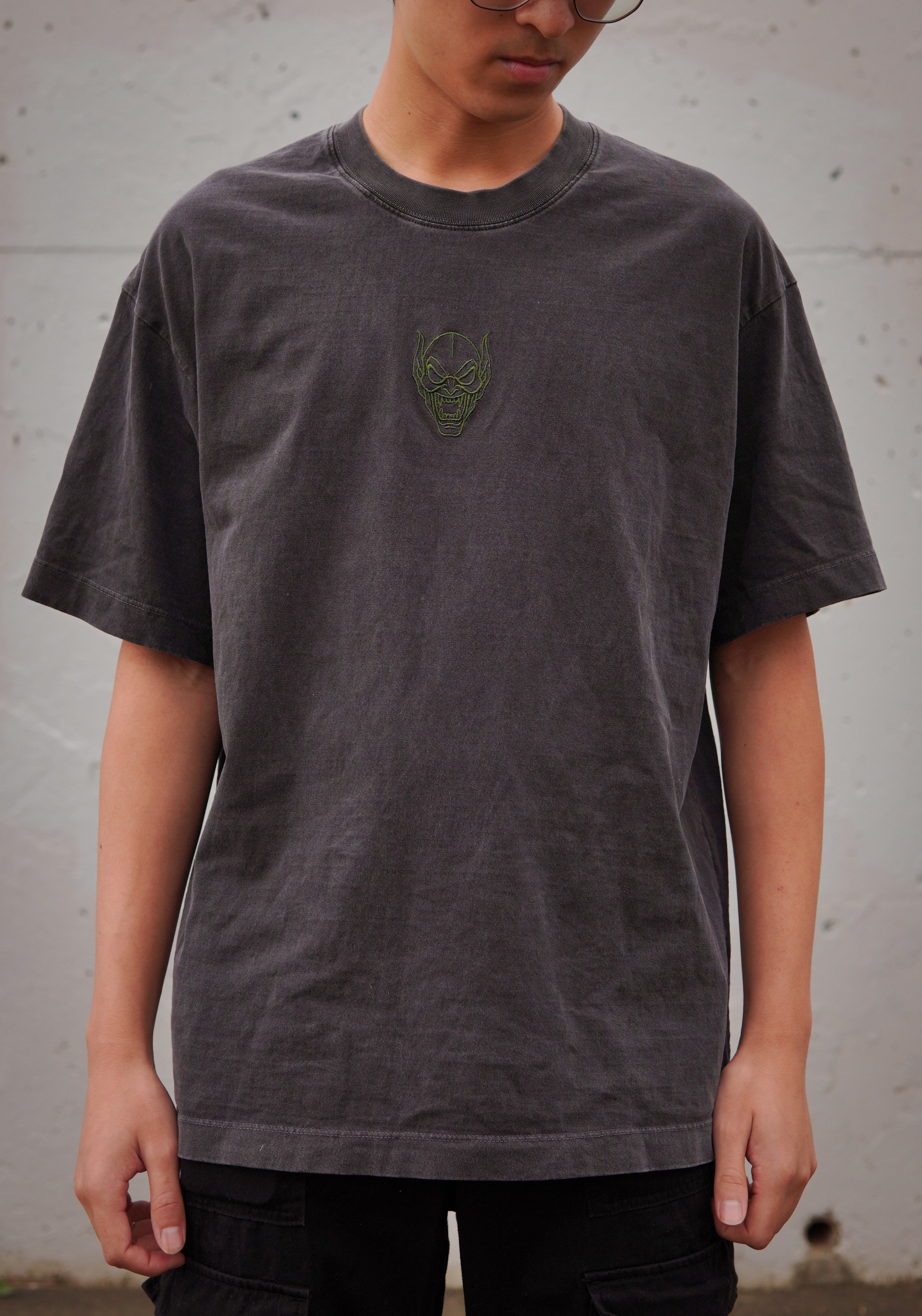 Green XX Goblin Rage Vintage Oversized T-Shirt