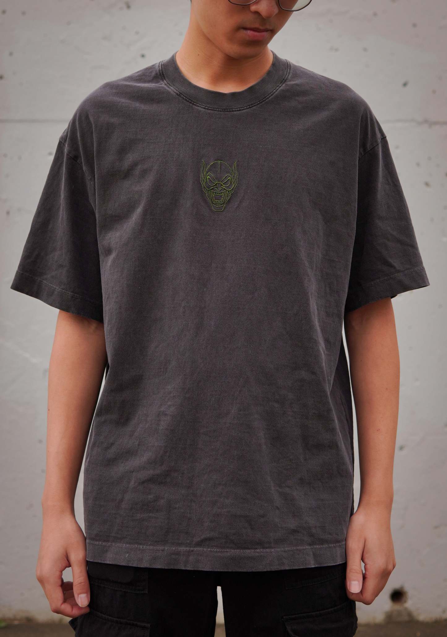 Green XX Goblin Rage Vintage Oversized T-Shirt