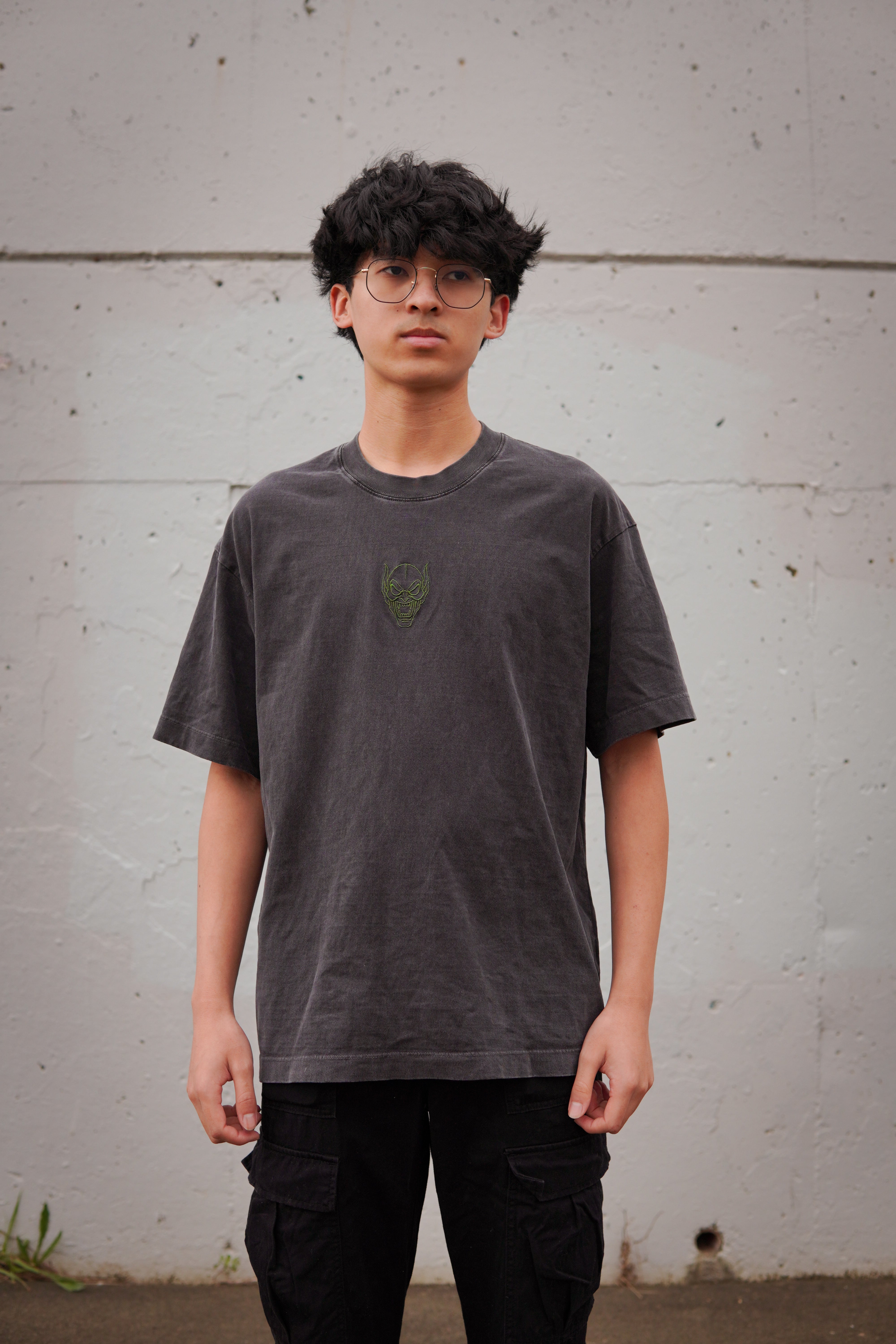 Green XX Goblin Rage Vintage Oversized T-Shirt
