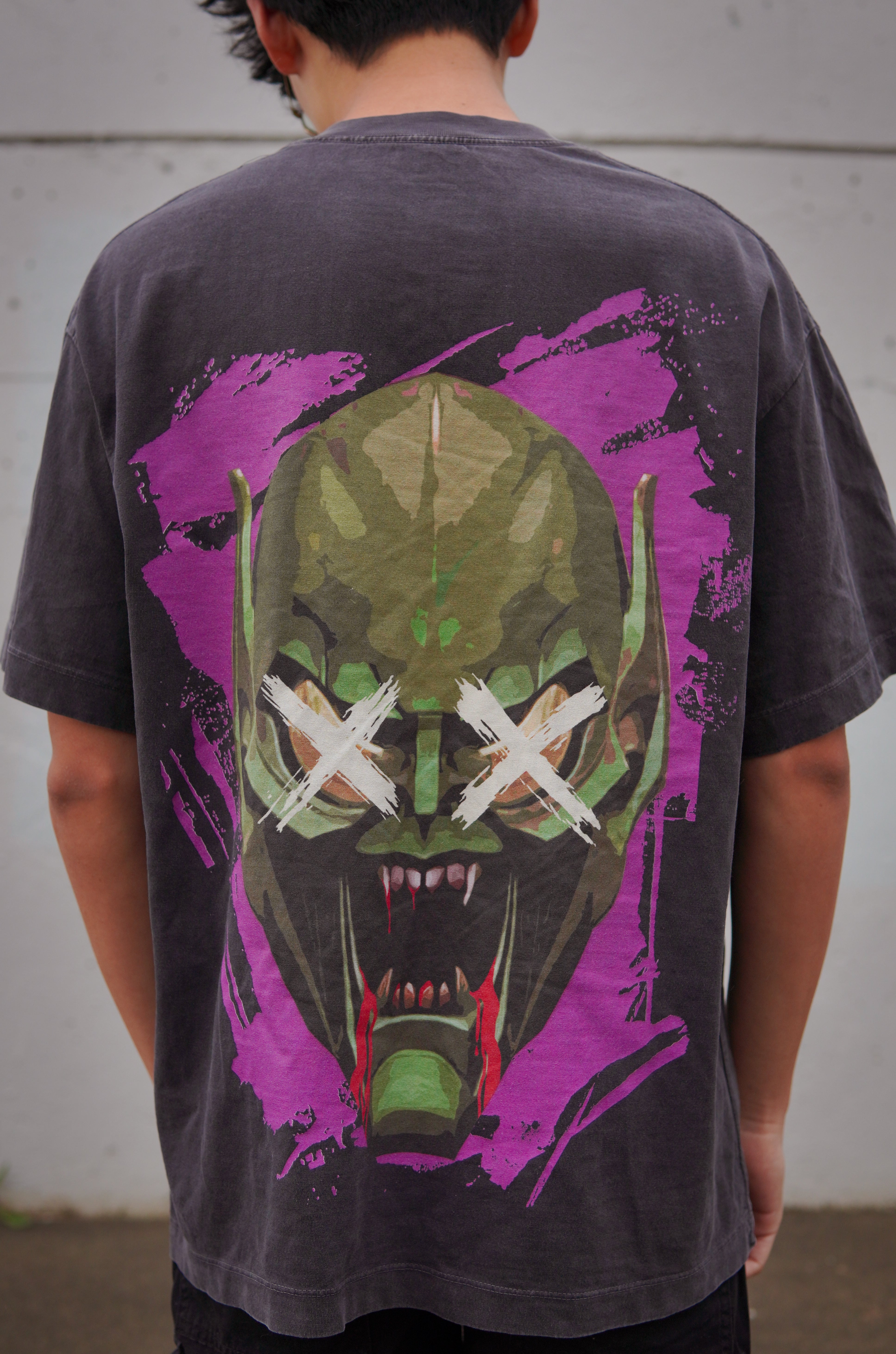 Green XX Goblin Rage Vintage Oversized T-Shirt