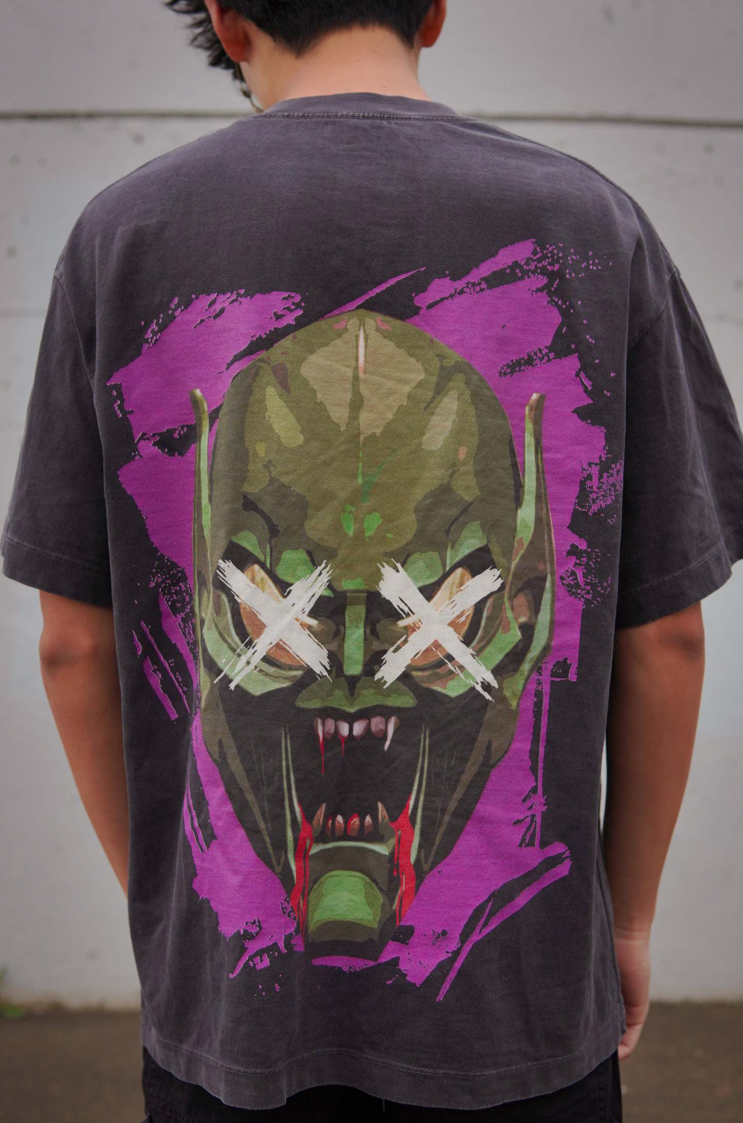 Green XX Goblin Rage Vintage Oversized T-Shirt