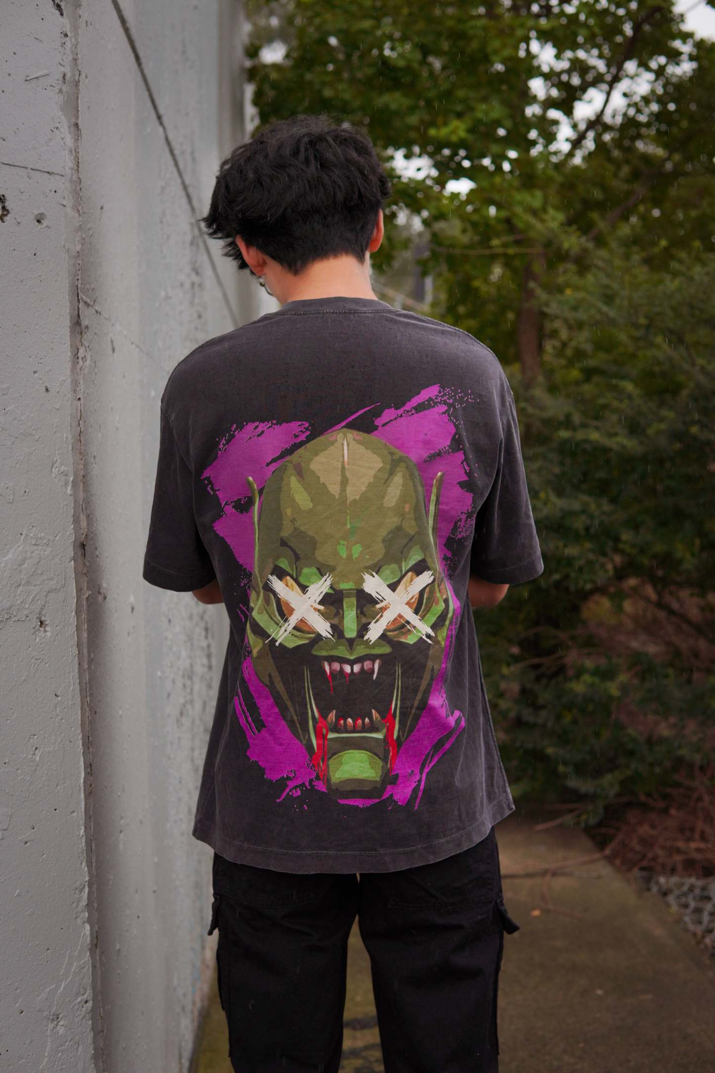 Green XX Goblin Rage Vintage Oversized T-Shirt