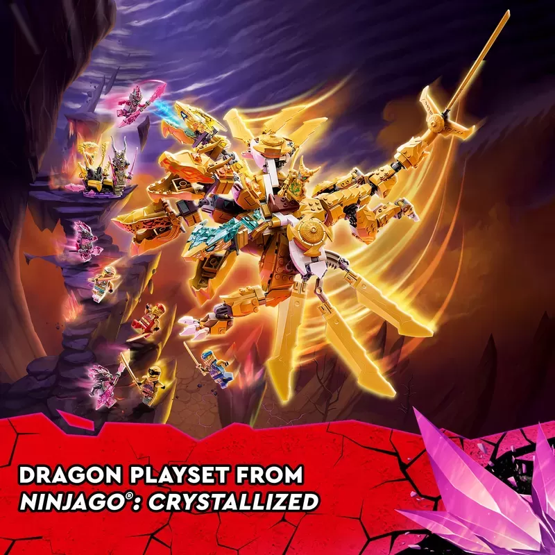 NINJAGO LLOYD'S GOLDEN ULTRA DRAGON