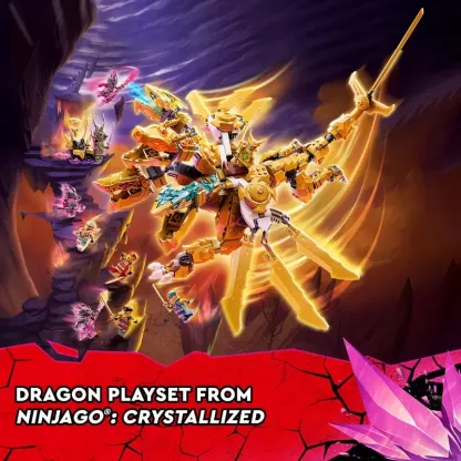 NINJAGO LLOYD'S GOLDEN ULTRA DRAGON