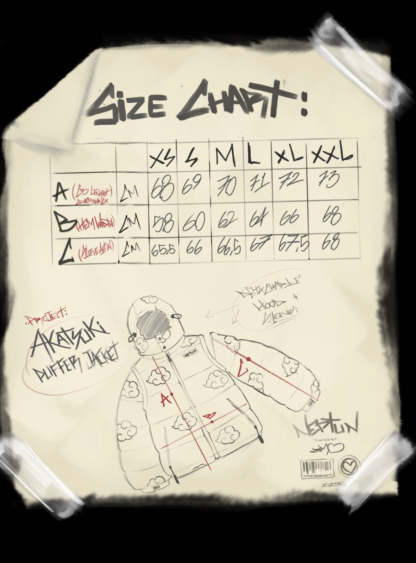 Akatsuki Puffer Jackett White