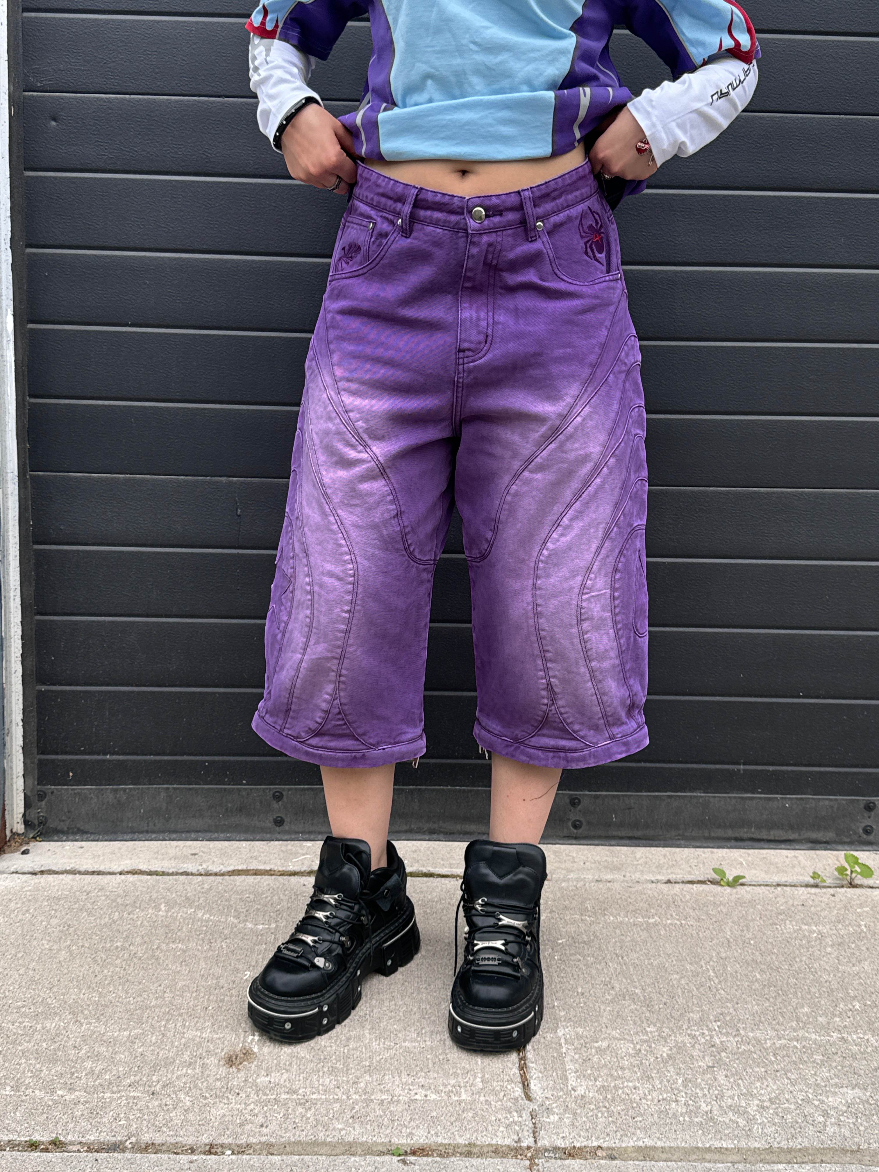 Hisoka's jeans - Purple