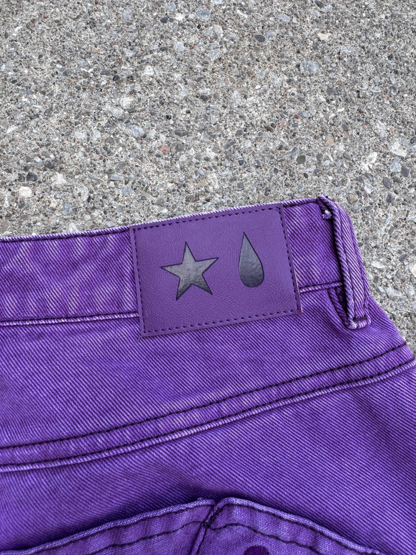 Hisoka's jeans - Purple