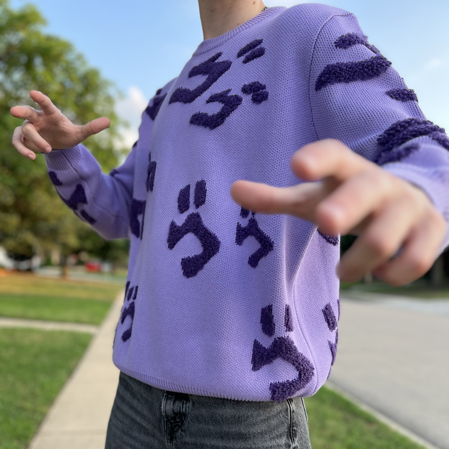 Jojo's Menacing / ゴゴゴ Knit Sweater