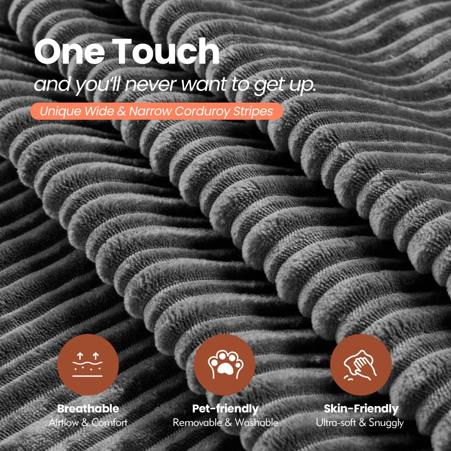 Ovthtios 80" Convertible Modular Sofa Bed