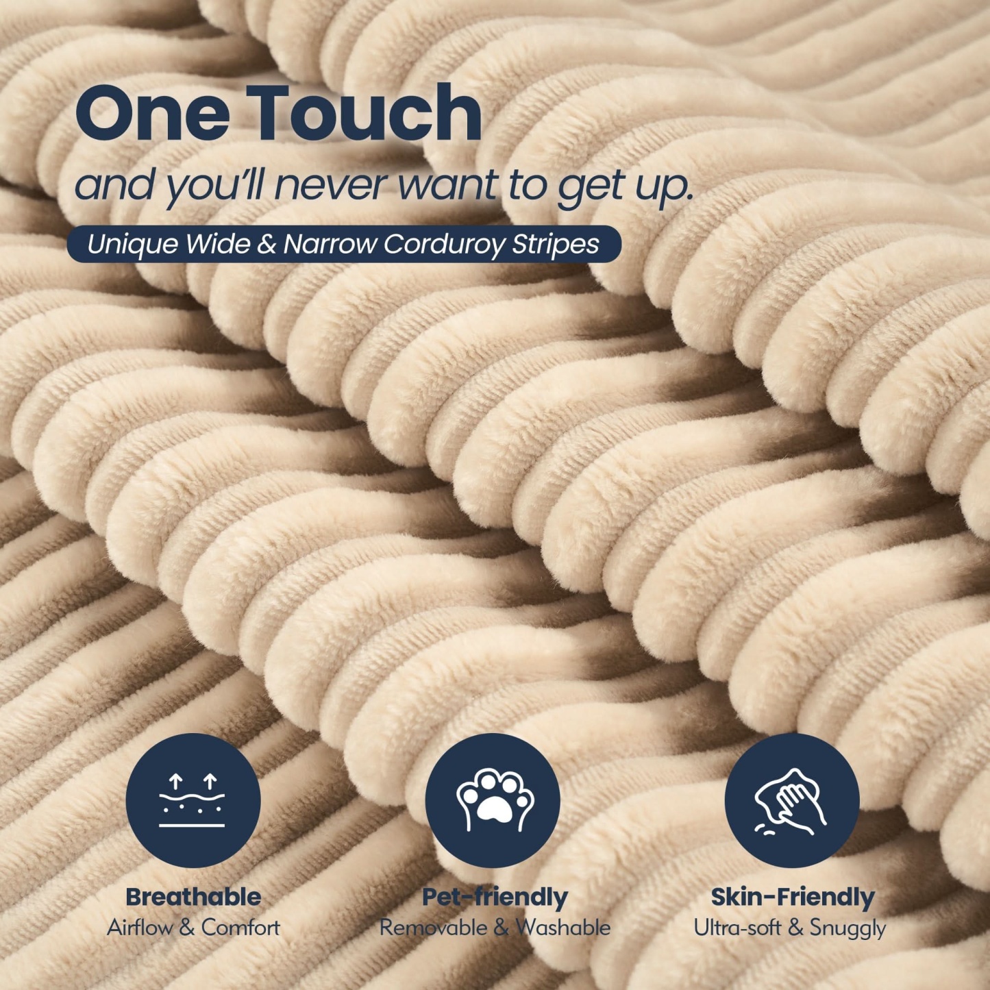 Ovthtios 80" Convertible Modular Sofa Bed