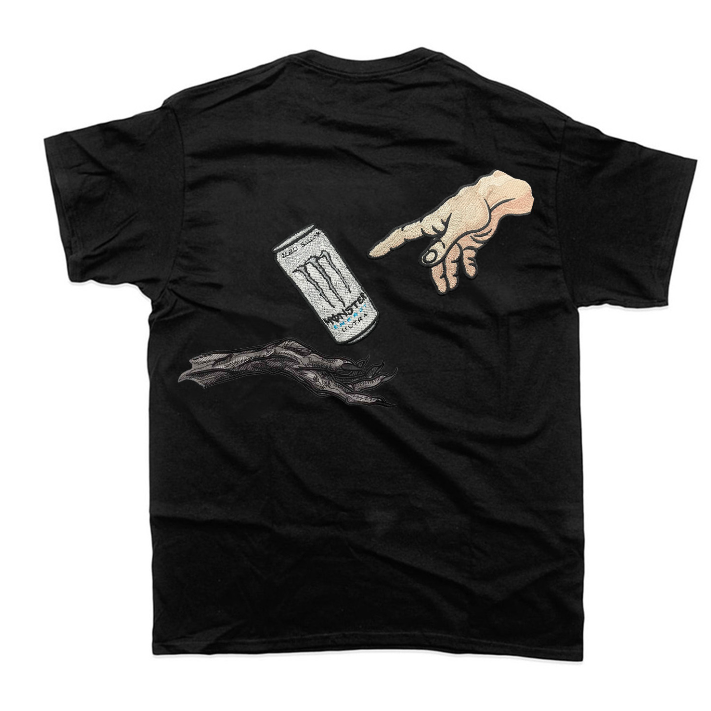 Gym | Holy Pump by White & Black Monster printed T-shirt