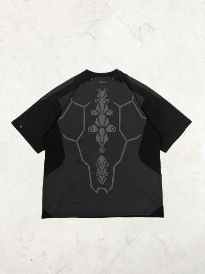 "CYBER" T-shirt Black