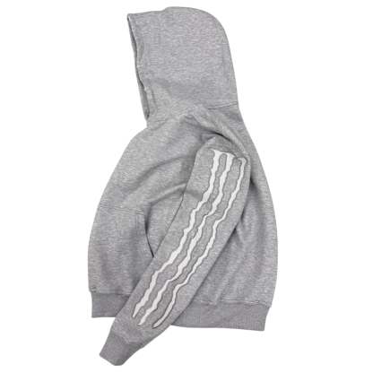 “MONSTER TRIPLE STRIPE” SWEATSUIT GREY