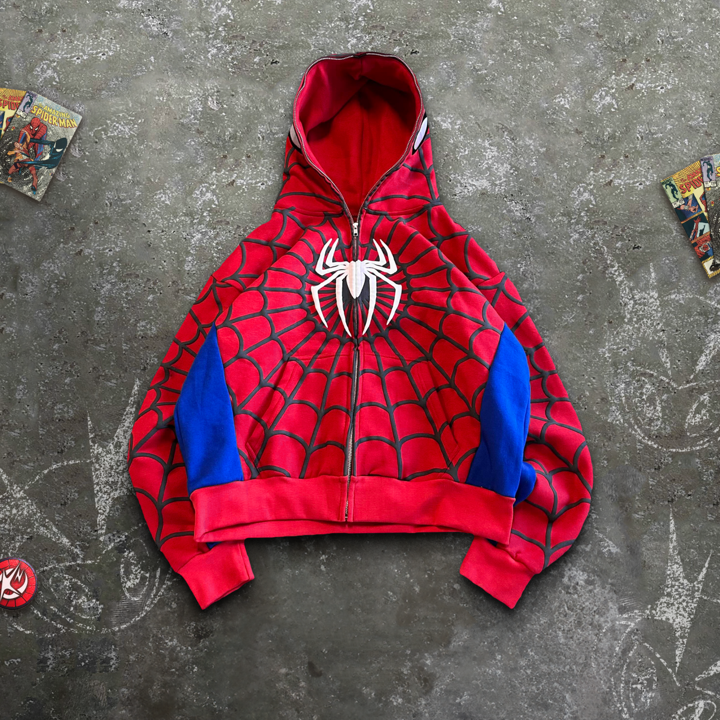 “SPIDEY SOCIETY” 2.0 ZIPUP JACKETS