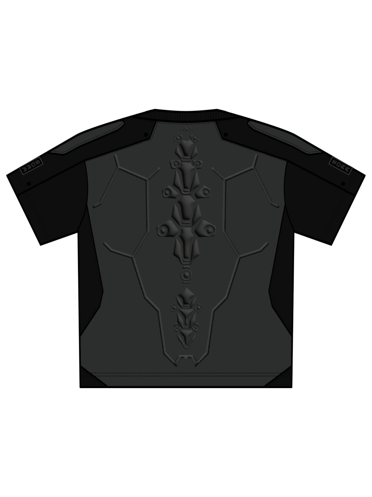 "CYBER" T-shirt Black