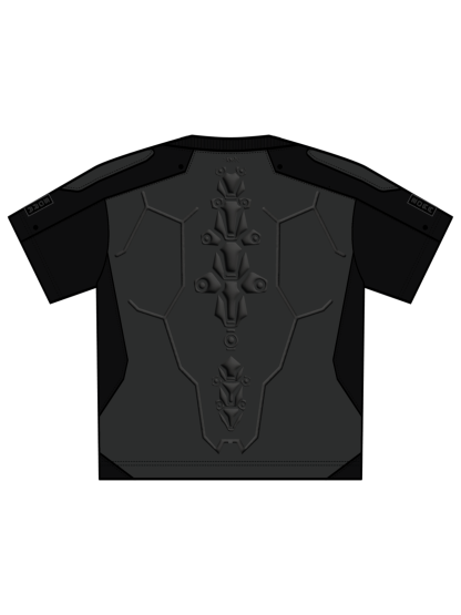 "CYBER" T-shirt Black