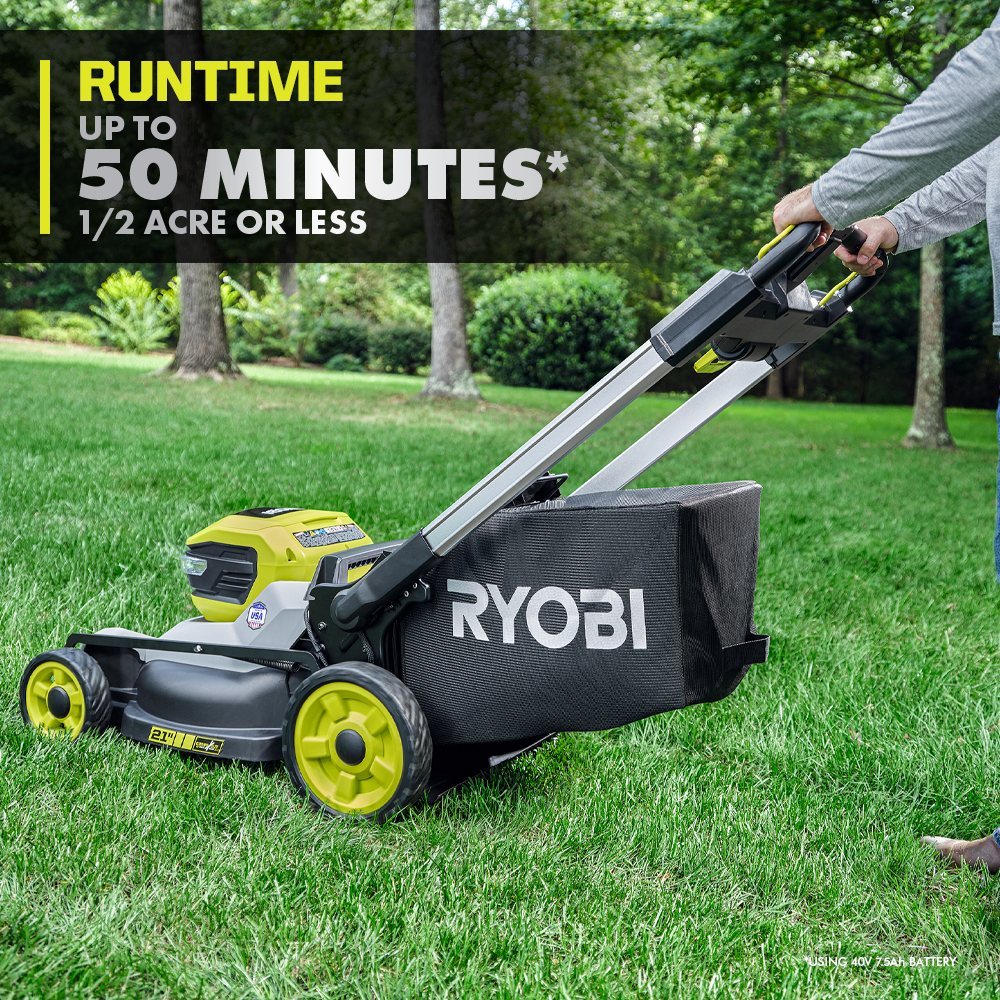 40V BRUSHLESS 21" MULTI-BLADE PUSH MOWER KIT