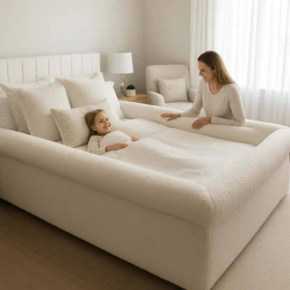 PLUSH™ BORDERED BED SHEET