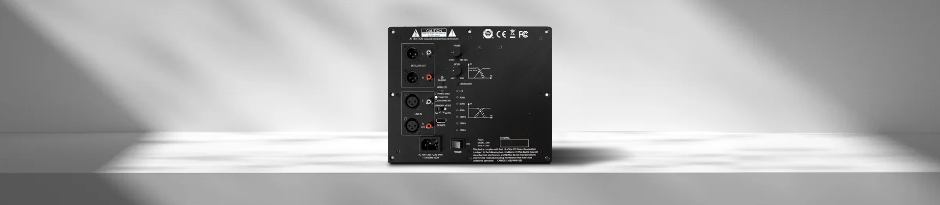 Subwoofer DSP Amplifier
