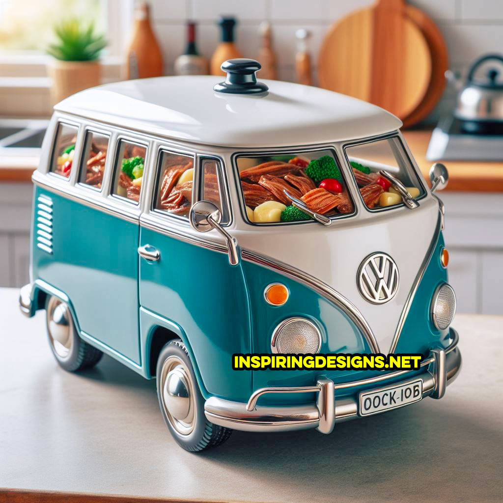 Volkswagen Bus Slow Cookers