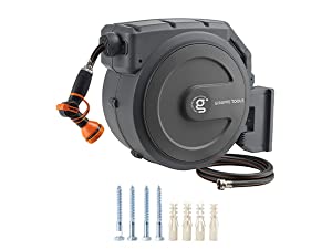 retractable garden hose reel