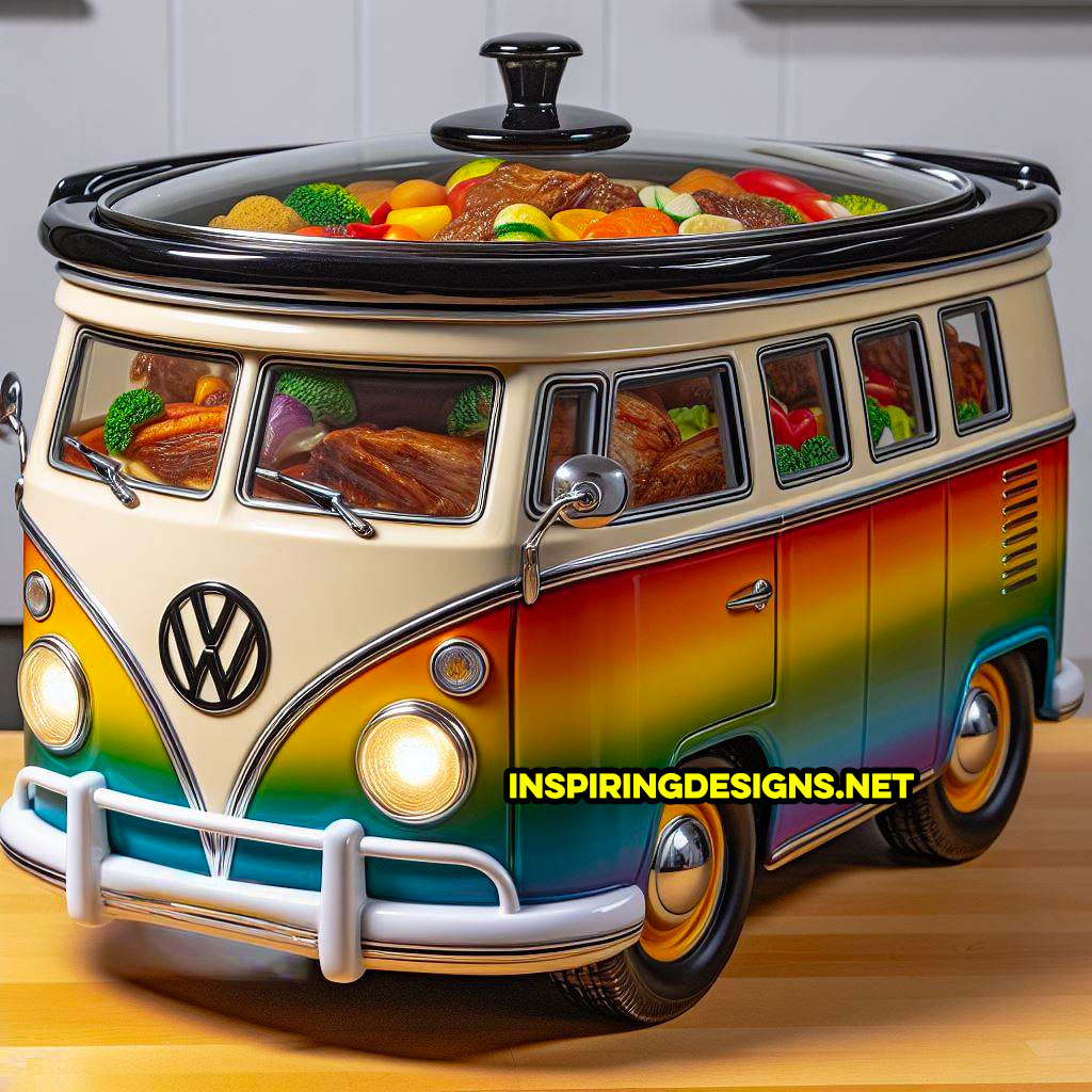 Volkswagen Bus Slow Cookers