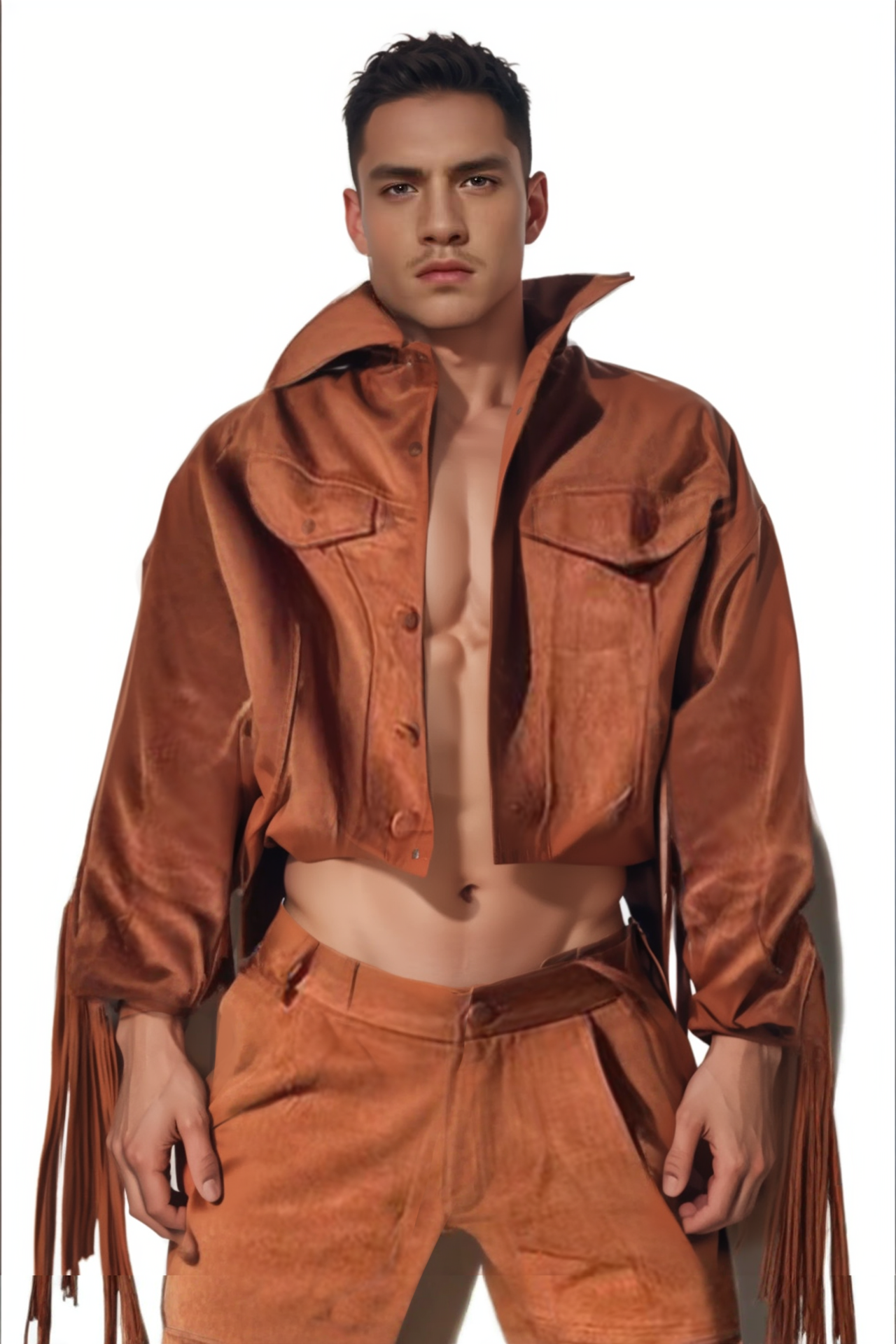 Khaki Festival Knit Set – Effortless Style for Spring & Autumn