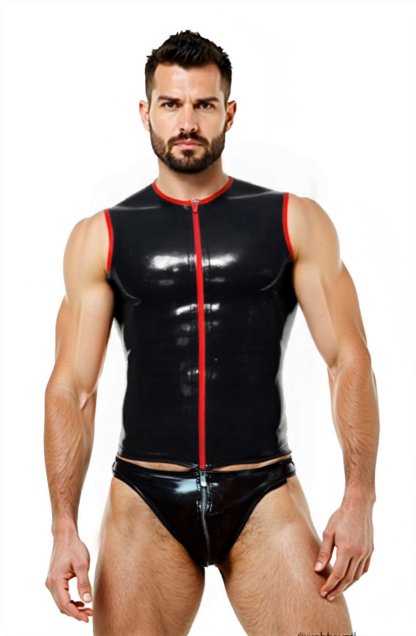 Mysteryglove Sexy Men's Split Bodysuit 