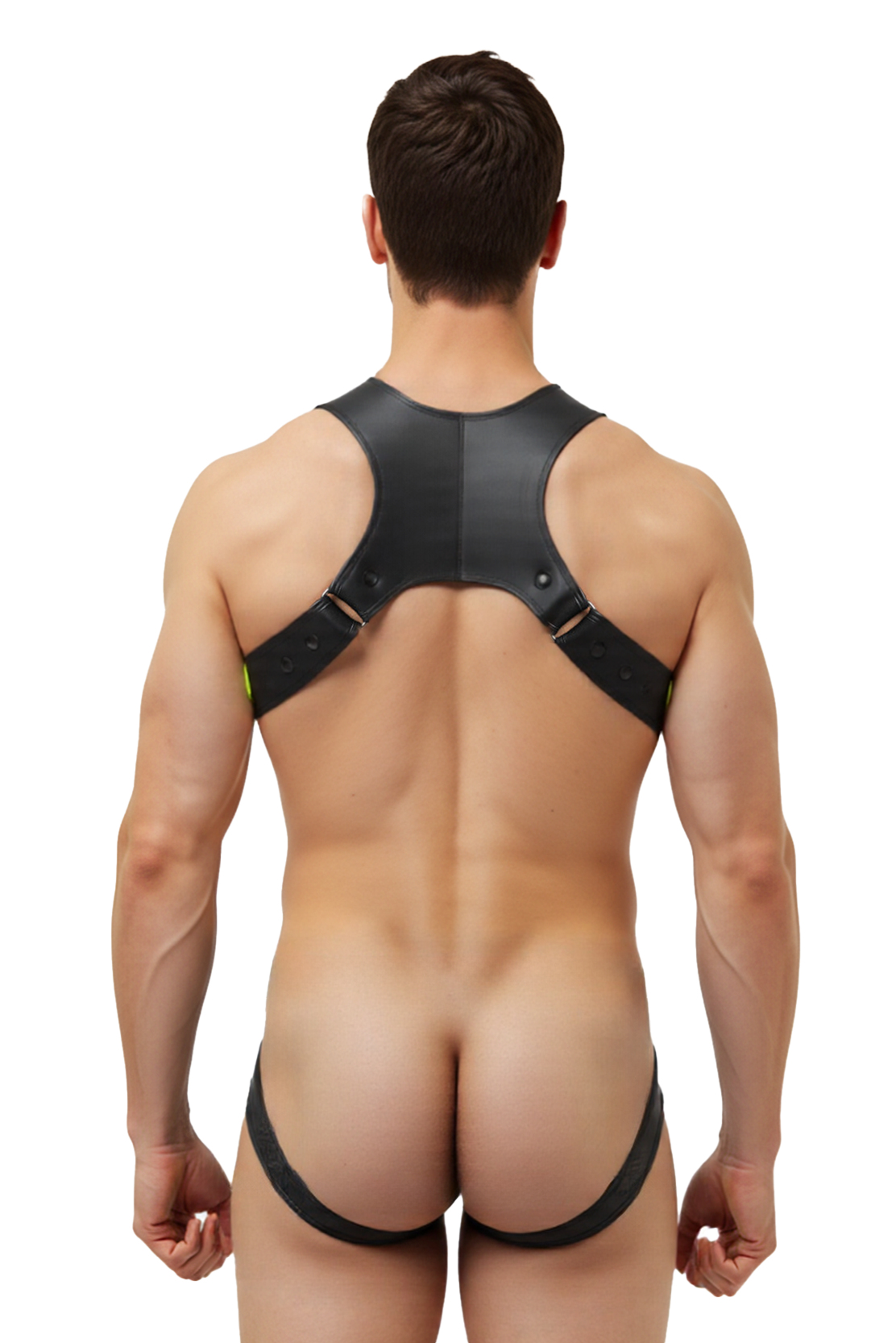 Mysteryglove PU Leather Power Harness - A Fusion of Edge and Comfor