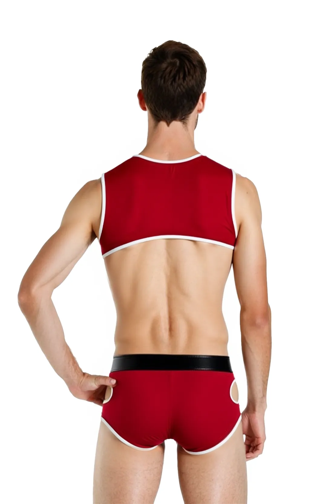 Mysteryglove Santa's Helper Sensation: Men's Sexy Christmas Costume Body