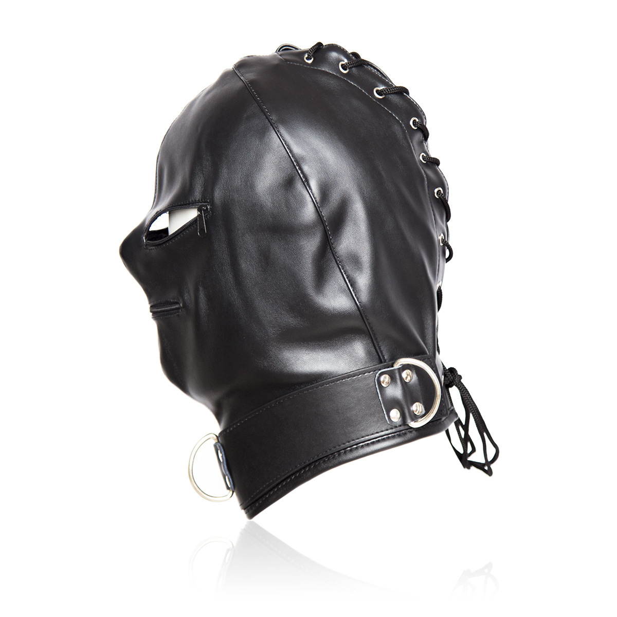 Leather headgear