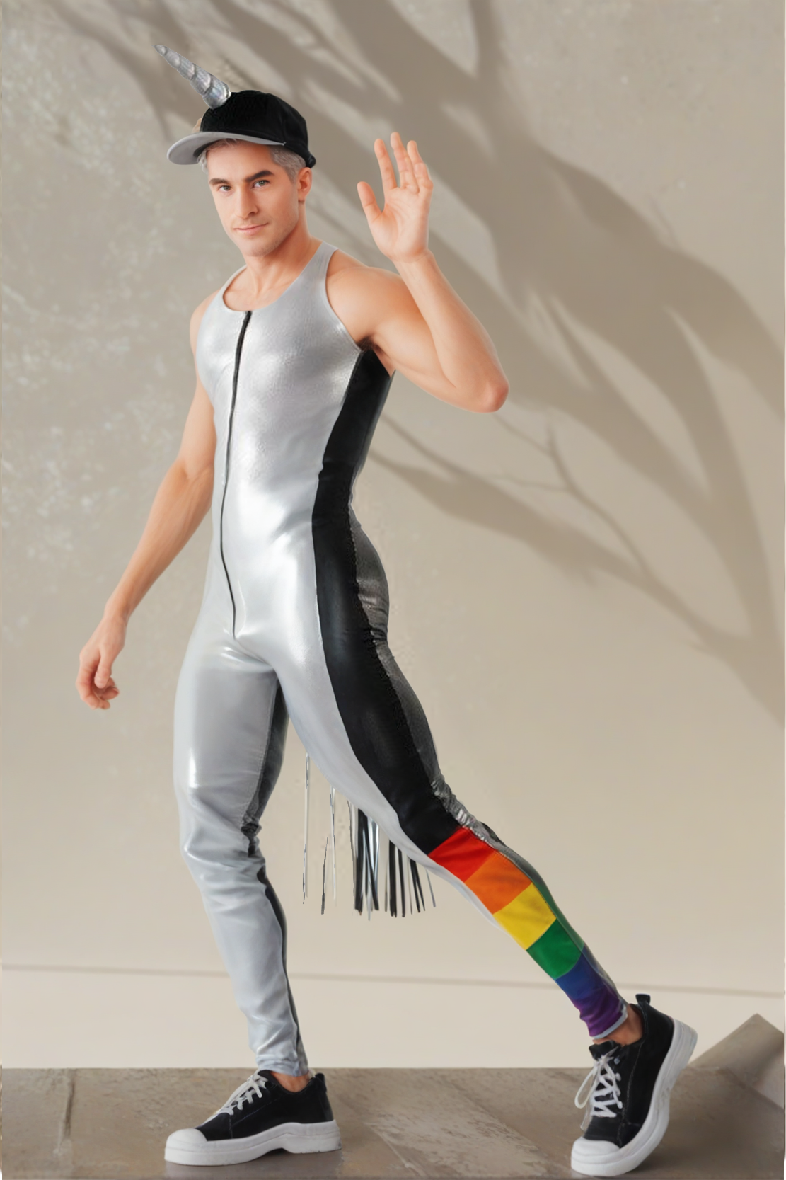 Adult Pride Unicorn Costume Onesie