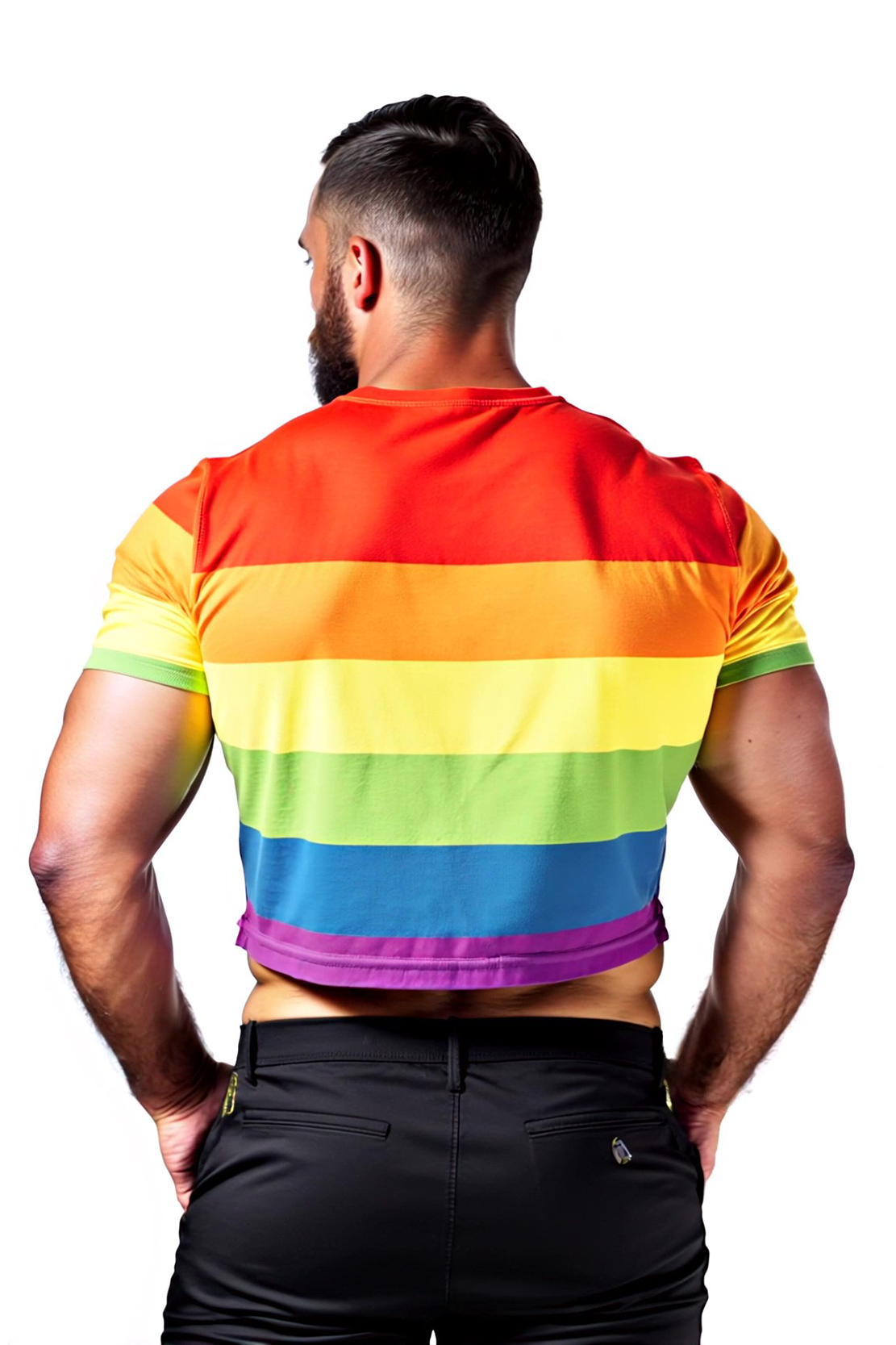 Rainbow Energy Crop Top