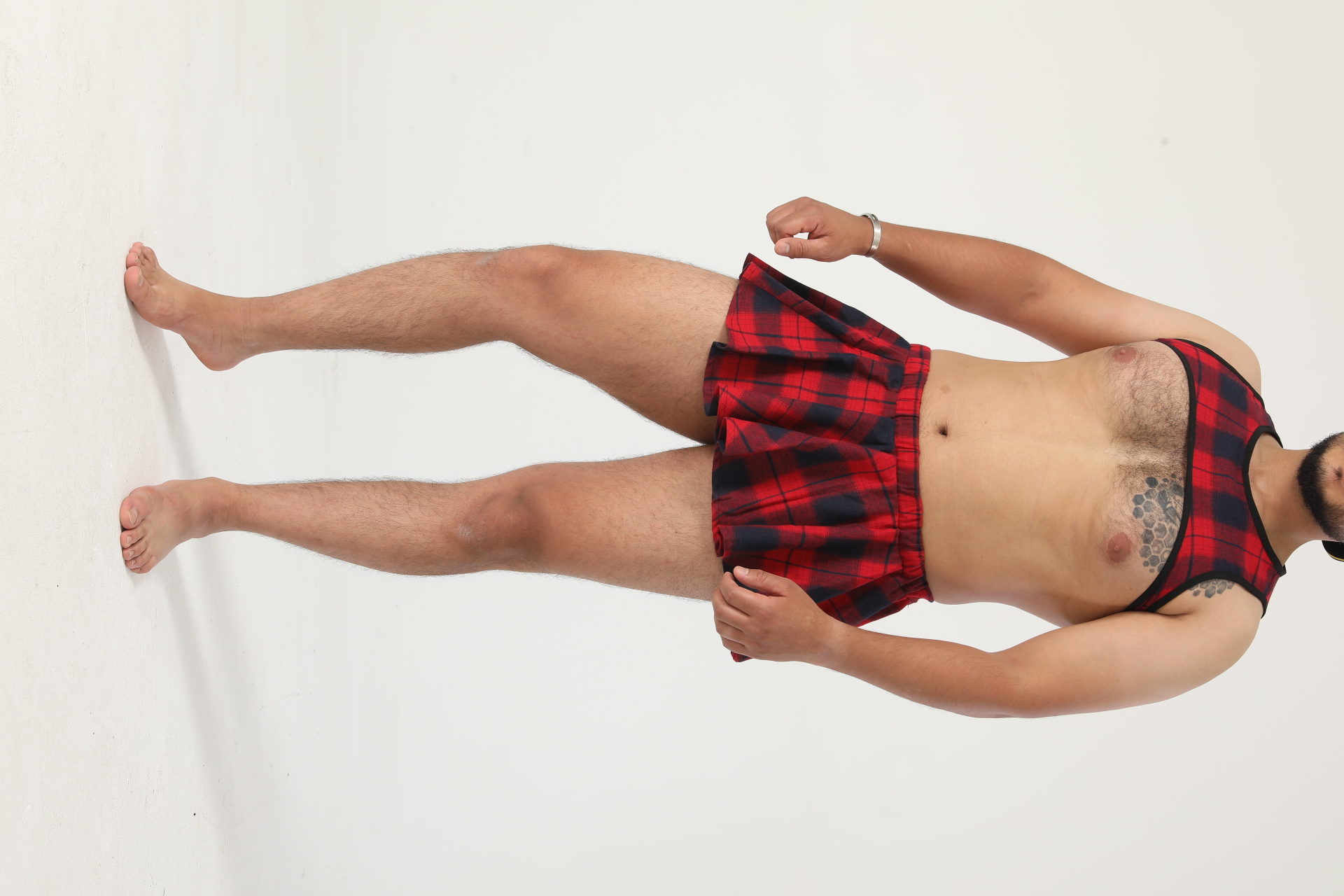 Ringed Men's Harness: Bold and Stylish Strap Design