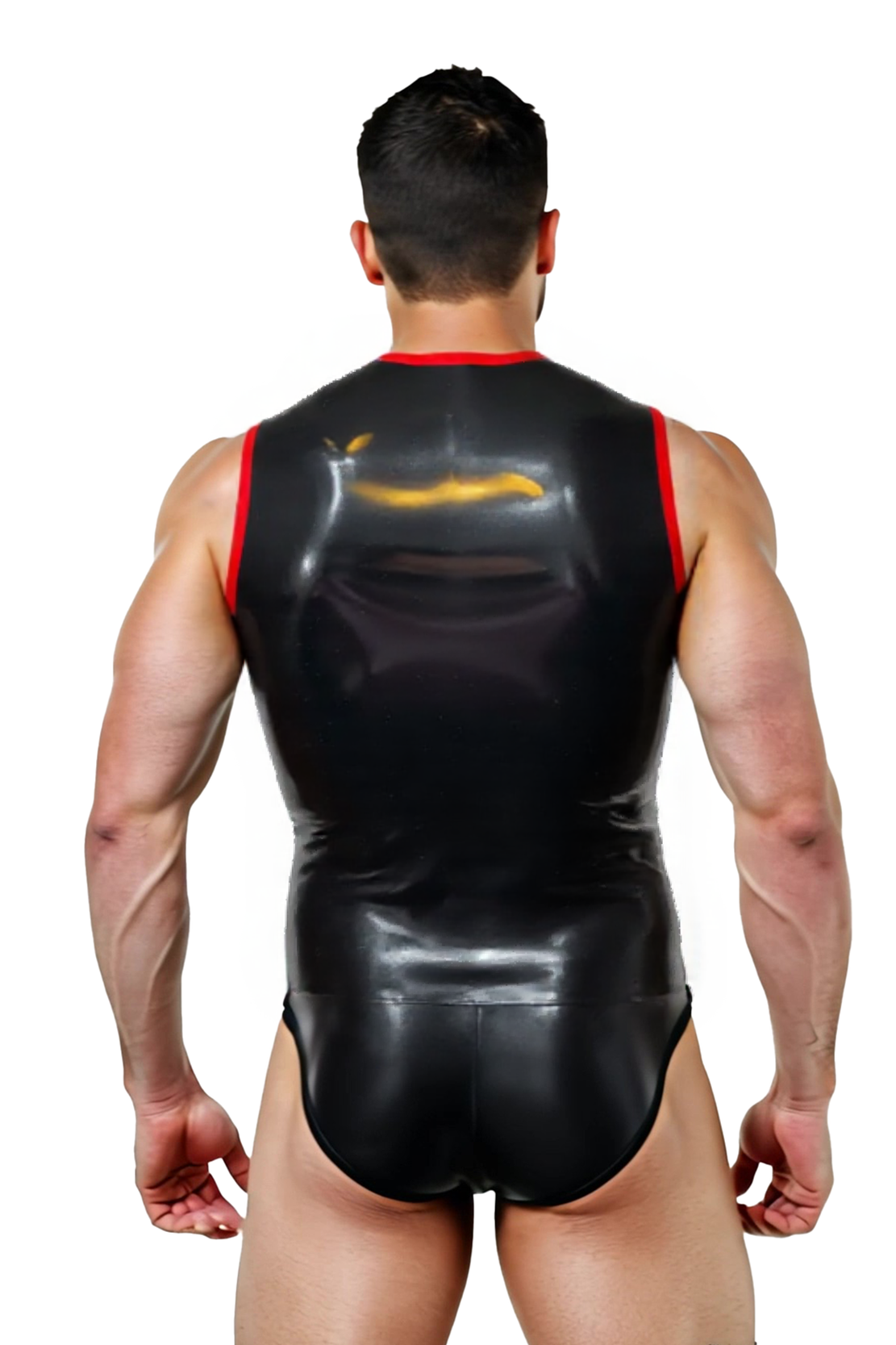 Mysteryglove Sexy Men's Split Bodysuit 