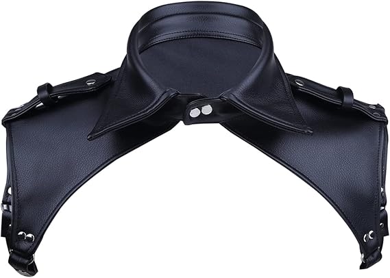 Men's Steampunk Leather Shoulder Armor Harness